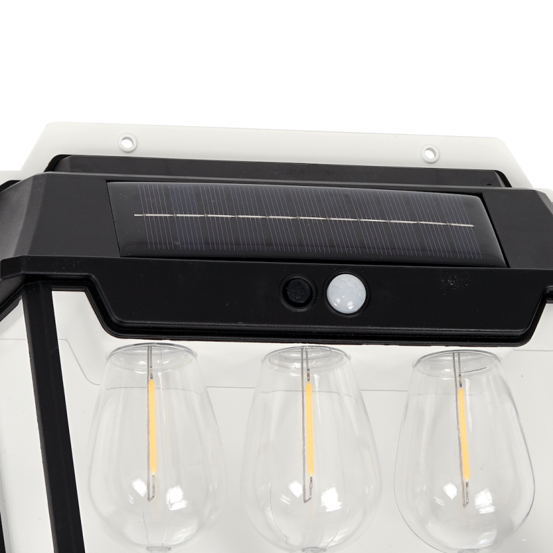 Solar Wall Light Filo Triple 3000K