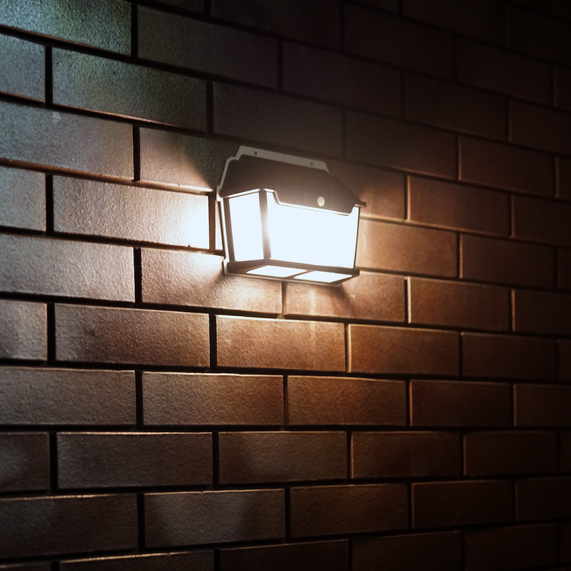 Solar Wall Light Filo Triple 3000K