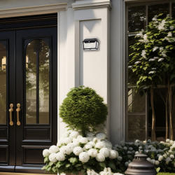 Solar-Wandleuchte Filo Dreifach 3000K