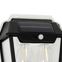 Solar-Wandleuchte Filo Doppelt 3000K