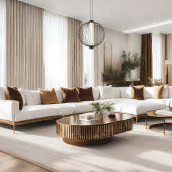 KYOTO 32W LED hanging lamp, 43cm diameter