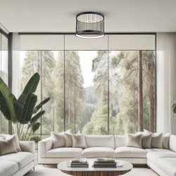 Guarda Ceiling Lamp 43W LED, 51cm Diameter