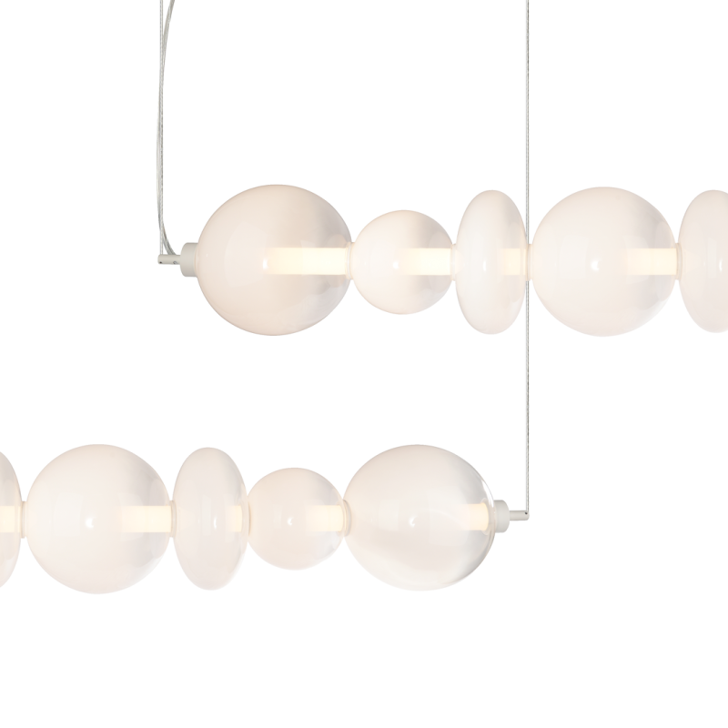 Lámpara colgante DAPHNE WHITE 40W