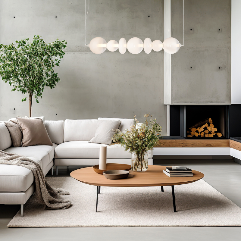 Lámpara colgante DAPHNE WHITE 40W