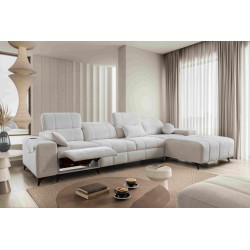 Ballagio XII Mix corner sofa with sleeping and relaxation function - Woven, Spring 1104