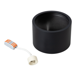 Redondo Surface Mounted Fixture Black 1xAR111 GU10