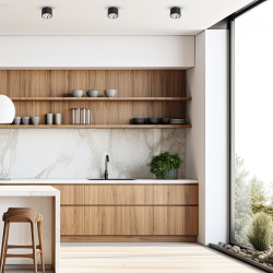 Redondo Surface Mounted Fixture Black 1xAR111 GU10