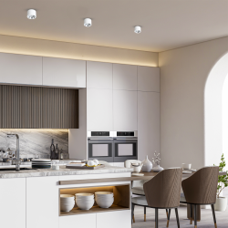 Oberflächenmontage Redondo Weiß 1xAR111 GU10