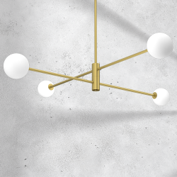 Стельова лампа DORI GOLD 4xG9