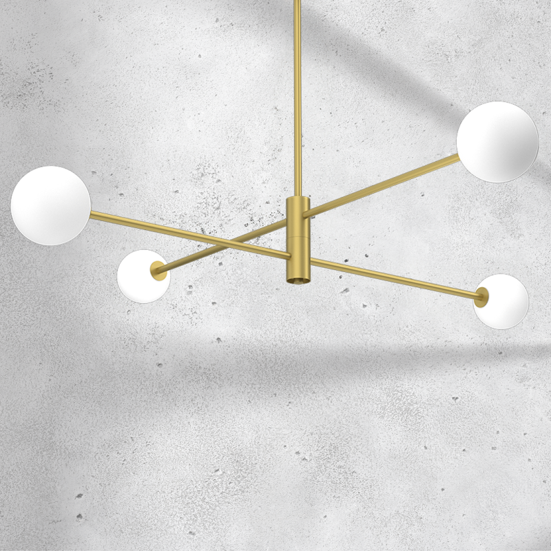 Ceiling lamp DORI GOLD 4xG9