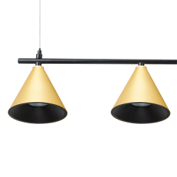 Hängelampe Cone Gold 4xGU10