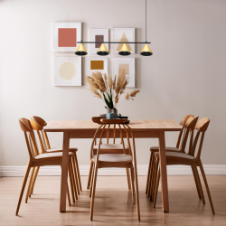 Pendant Lamp Cone Gold 4xGU10