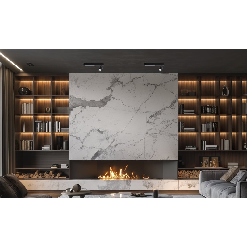 Deckenleuchte Magnet 9W+1xGU10 3000/4000K Schwarz