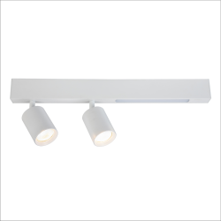 Deckenleuchte Magnet 9W+2xGU10 3000/4000K Weiß