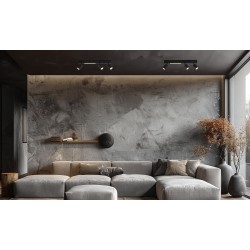 Стельова лампа Magnet 9W+3xGU10 3000/4000K Чорний