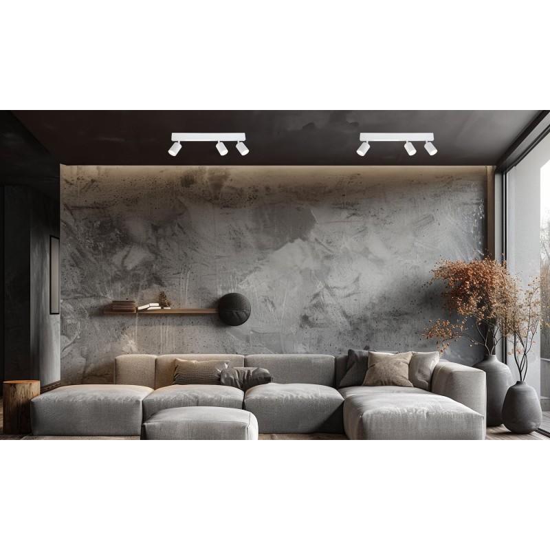 Magnet Ceiling Lamp 9W+3xGU10 3000/4000K White