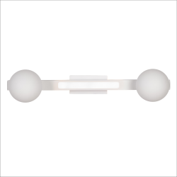 Ceiling Lamp Magnet 13W+2xG9 3000/4000K White