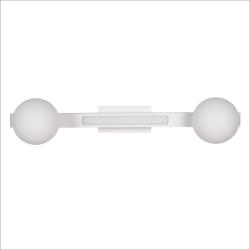 Ceiling Lamp Magnet 13W+2xG9 3000/4000K White