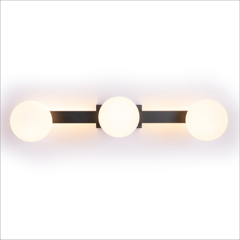 Lampa Sufitowa Magnet 9W+3xG9 3000/4000K Czarny