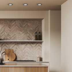 Unterputzrahmen Redondo Schwarz 1xAR111 GU10