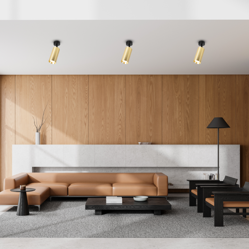 Світильник Mica Spot Золотий 1xGU10