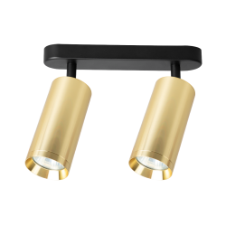 Mica Spot Fassung Gold 2xGU10