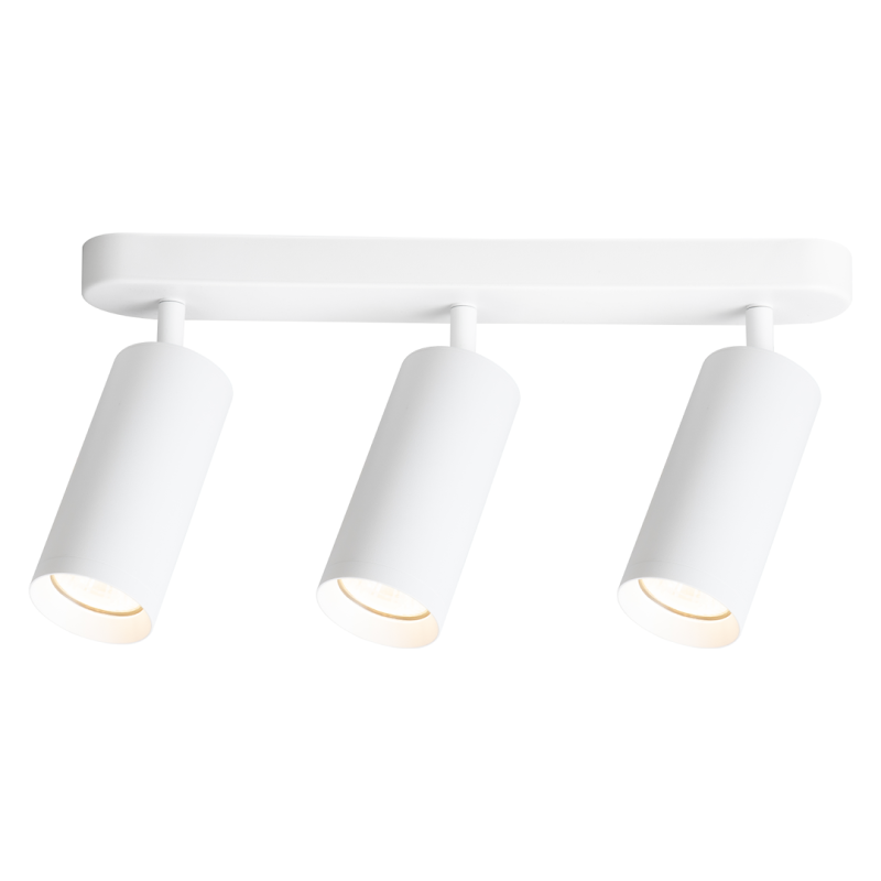 Mica Spot White Fixture 3xGU10