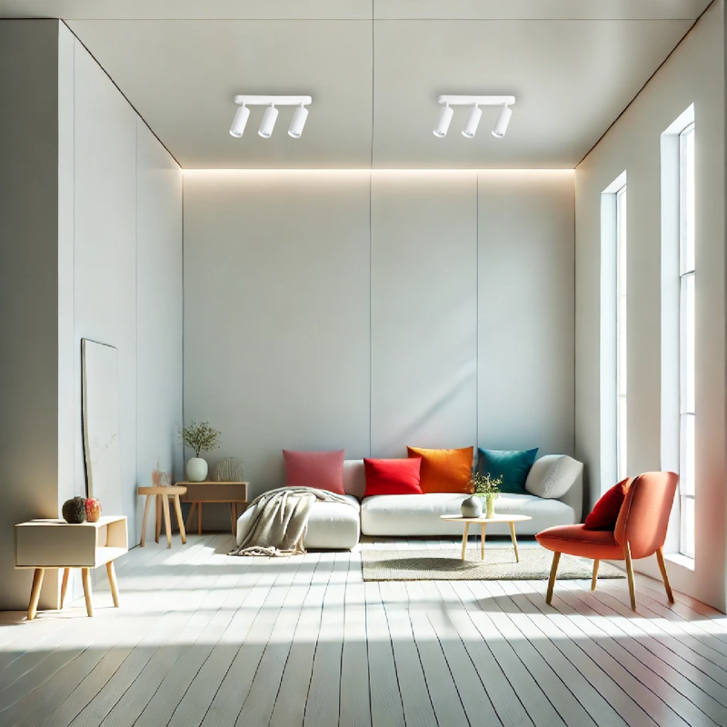 Foco Mica Spot Blanco 3xGU10