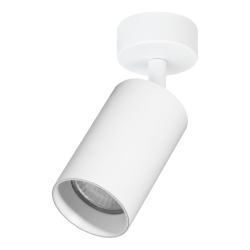 Pipe Spot White Fixture 1xGU10