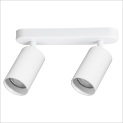 Pipe Spot Leuchte Weiß 2xGU10