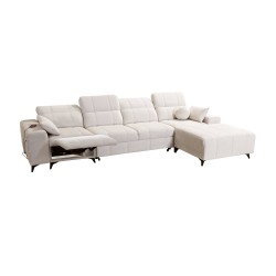 Ballagio XII Mix corner sofa with sleeping and relaxation function - Fabric, Spring 1101