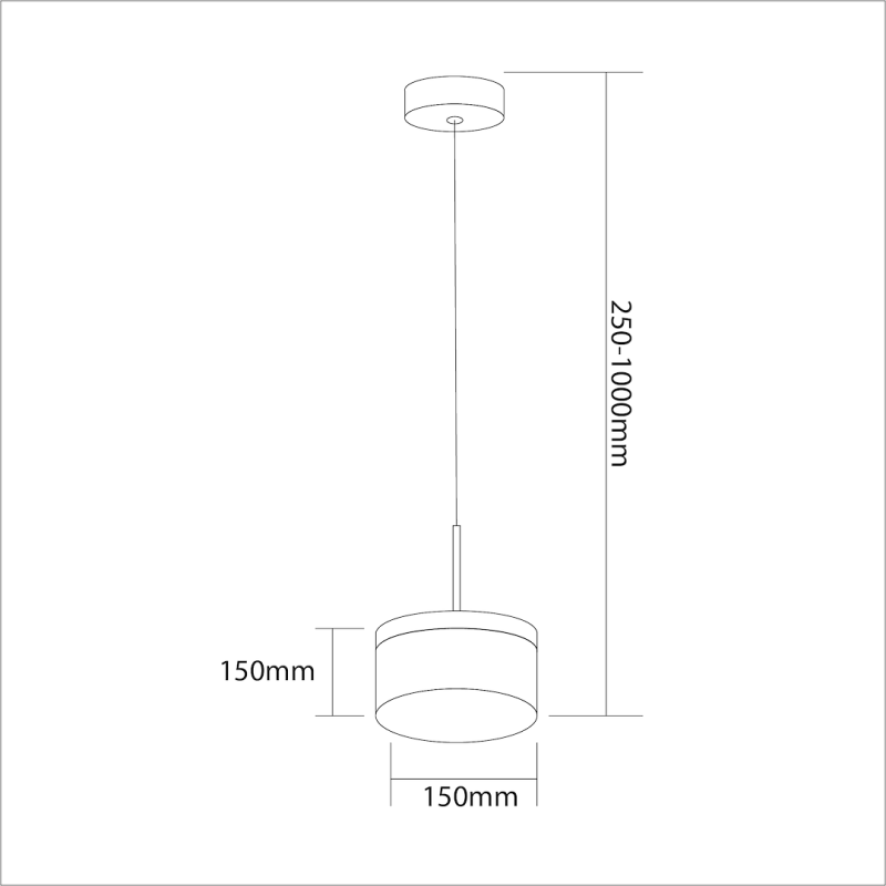 Hängeleuchte ELEGANCE 9W LED