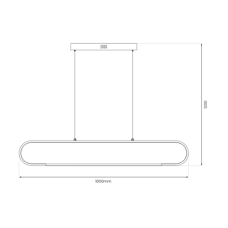 Lampa wisząca FRAME 42W