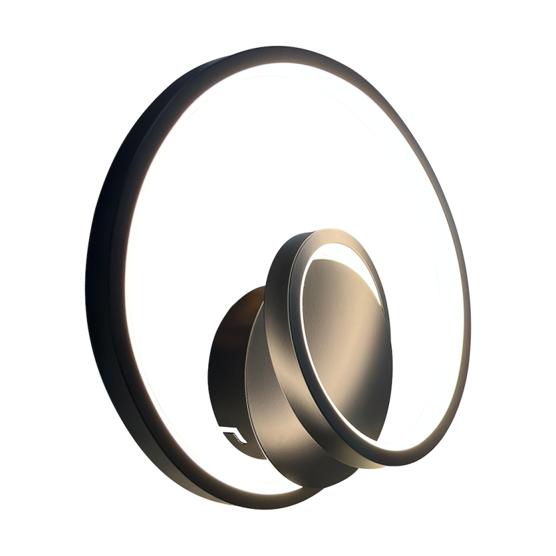 Wandleuchte LUCERO SCHWARZ 13W LED