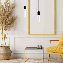 Ricky Black Pendant Lamp 1xGU10