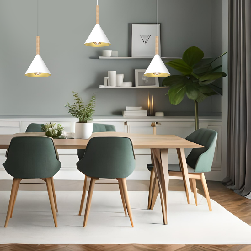 Lampa wisząca PERU WHITE 1xE27