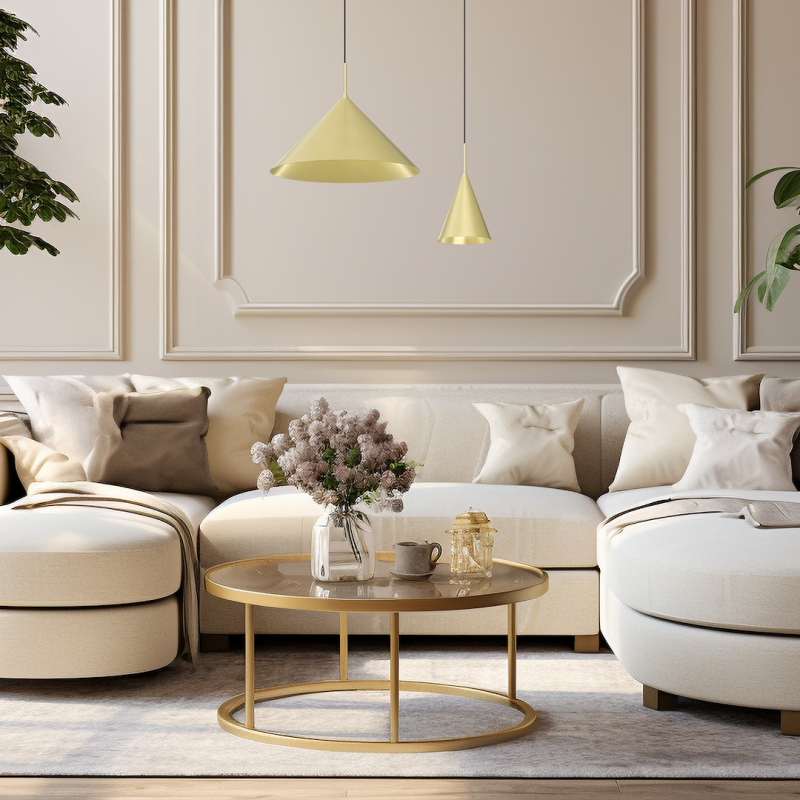 Підвісна лампа CAPITAL GOLD Ø46 см 1xGX53