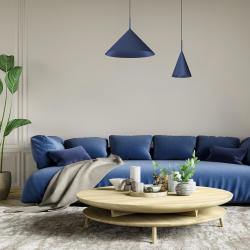 Lámpara colgante CAPITAL NAVY BLUE Ø46cm 1xGX53