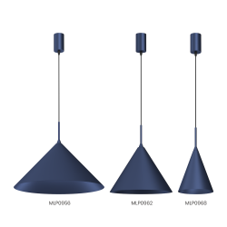 CAPITAL NAVY BLUE Hanging Lamp Ø46cm 1xGX53
