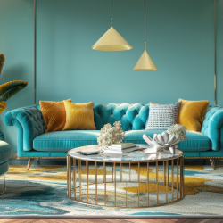 Hängeleuchte CAPITAL GOLD Ø32cm 1xGX53