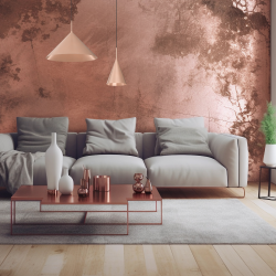 Hanging lamp CAPITAL ROSE GOLD Ø17cm 1xGX53