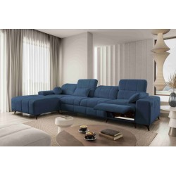 Ballagio XII Mix Corner Sofa with Sleeping and Relax Function - Weave, Spring 1118