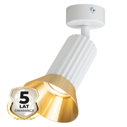 Tulip Spot Fixture White 1xGU10