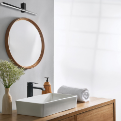 Wandleuchte Artemis Schwarz 13,8W LED 60cm 4000K IP44