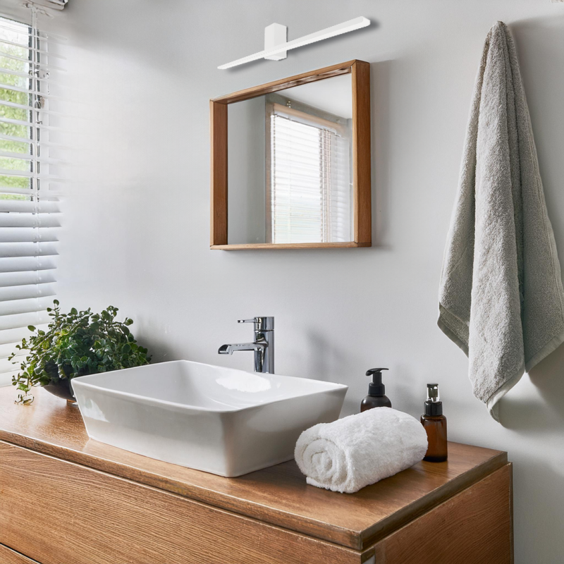 Kinkiet Artemis 13,8W LED 60cm 4000K IP44 Biały