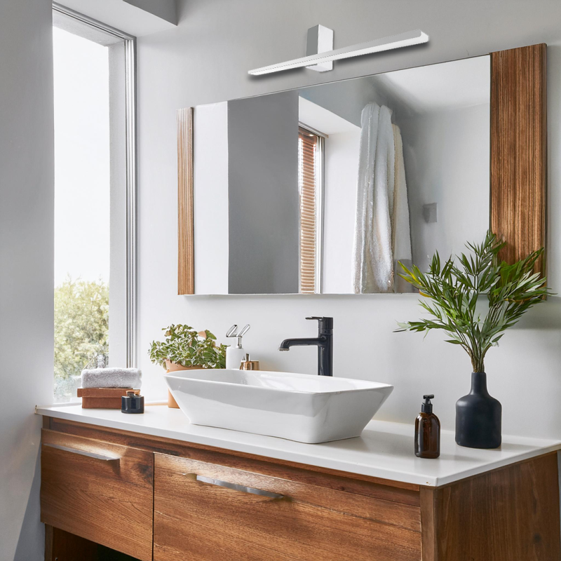 Artemis Chrome Wall Light 13.8W LED 60cm 4000K IP44