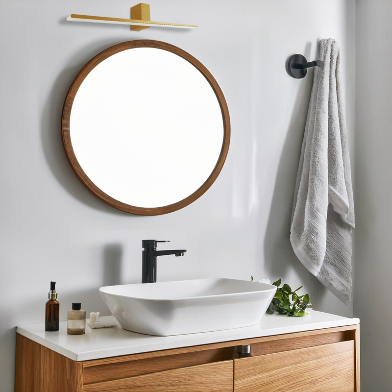 Aplique de pared Artemis Gold 13,8W LED 60cm 4000K IP44