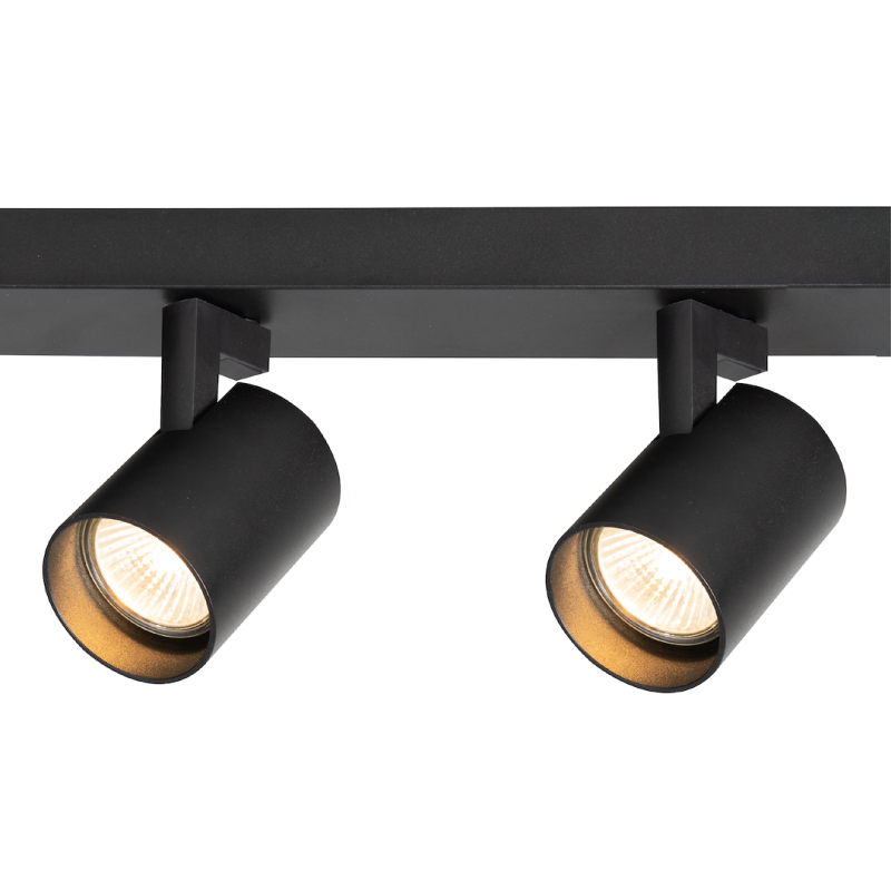 Volf Spot Black Fixture 4xGU10