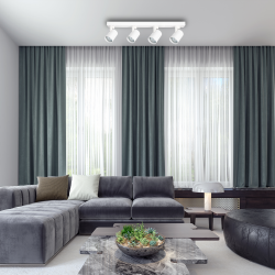 Volf Spot Weiß 4xGU10 Fassung