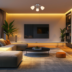 PIREUS ceiling lamp 3xE27